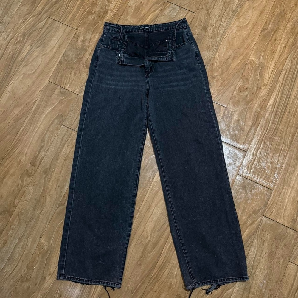 Fashion Nova Women's Black Relaxed Jeans